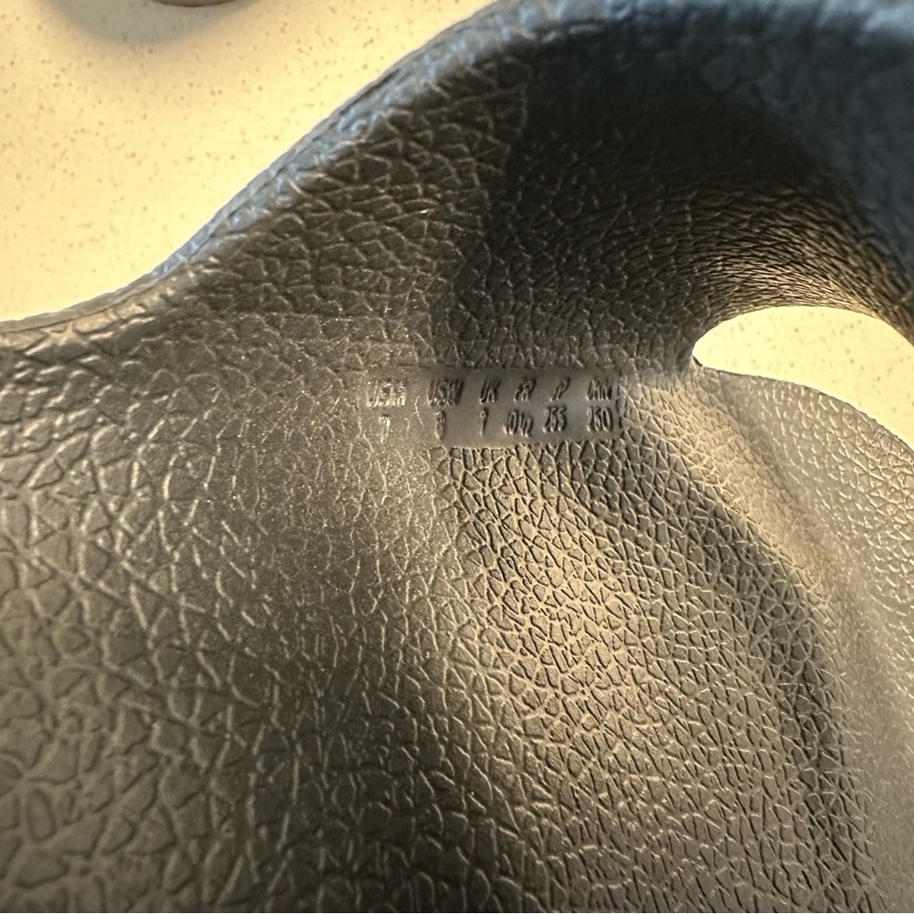 Adidas Black Slide Sandals - Picture 8 of 8